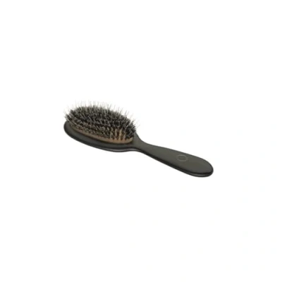 Afbeelding van MOHI Black Gold Brush Size One Luxe Haarborstel Haarkam Alle Haartypes Stimuleert Hoofdhuid Voorkomt Haaruitval Anti Klit