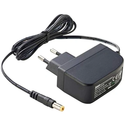 Afbeelding van PremiumCord Universele voeding 230 V/12 V/0,5 A DC, netadapter AC/DC, stroomadapter en stroomkabel voor routers andere 12V apparaten, uitgangsstekker 5,5 mm/2,1 mm, padapter 148