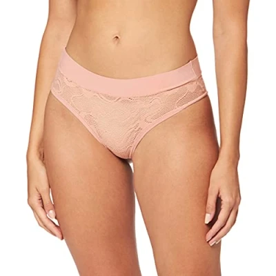 Afbeelding van Sloggi Women GO Allround Lace Hipster (1 pack) dames slip beige Maat: One size