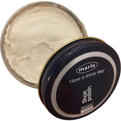 Afbeelding van Marla Shoe polish Schoenpoets (003) Gebroken wit 50 ml