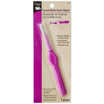 Afbeelding van Dritz Gebogen Blade Naad Ripper 5.5&quot;, Man made materiaal, Paars, Pack van 1