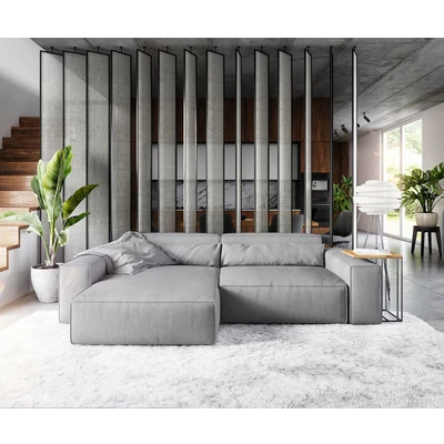 Afbeelding van Hoekbank Sirpio XL 270x170 cm microvezel grijs recamiere variabele