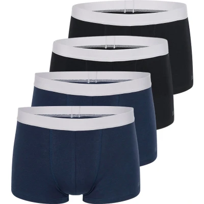 Afbeelding van Sloggi Hipster 4ER PACK GO ABC 2 0 Onderbroeken, Heren, Maat: XXL, Schwarz navy