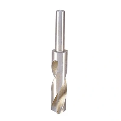 Afbeelding van 22 mm tipdiameter 4241 HSS hoge snelheid smeden stalen spiraalboor 1/2 &quot;boorgereedschap met rechte schacht