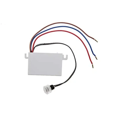 Afbeelding van HUBER Twilight 2 schemerschakelaar voor buiten, schemersensor instelbaar [5 50 Lux], sensor IP44 beschermd I inbouw schemerschakelaar, 230V