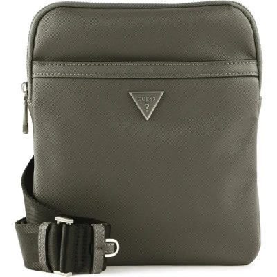 Afbeelding van GUESS Schoudertas Certosa Xbody Flat Grey Grijs