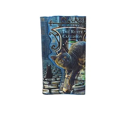 Afbeelding van Nemesis Now Lisa Parker Rusty Cauldron reliëf portemonnee 18,5 cm, PU, van The Magical Mind of Parker, Artwork, stijlvol en praktisch, meerdere slots voor contant geld kaarten