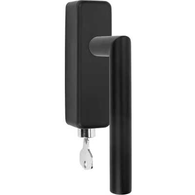 Afbeelding van Formani Draaikiepgarnituur BASICS LB2 DKLOCK O afsluitbaar mat zwart