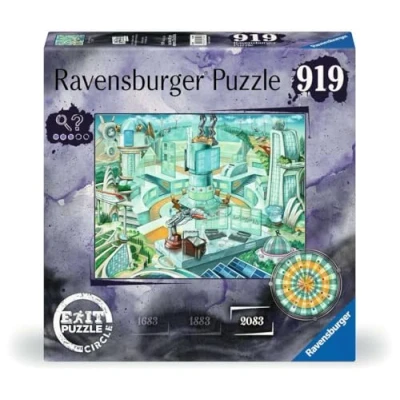 Afbeelding van Ravensburger Exit Puzzle the Circle 17448 Anno 2083 919 Teile 14 Jahren