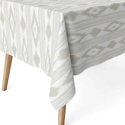 Afbeelding van MARTINA HOME Tafelkleed van hars, eilanden, beige, 100 x 140 cm