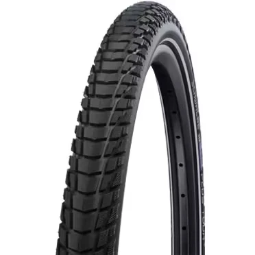 Afbeelding van Schwalbe Buitenband 26 2.00 (50 559) Marathon Plus Tour Perf. zw+R
