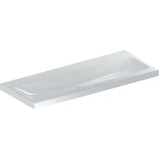 Afbeelding van Geberit iCon Light wastafel wit (120 x 48 cm) zonder kraangat,