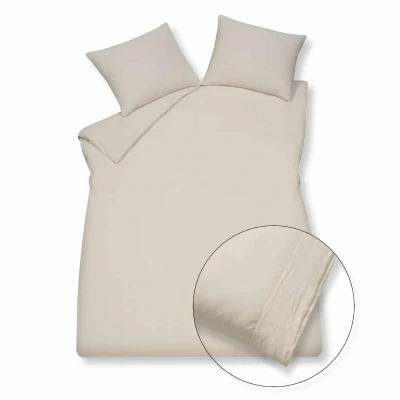 Afbeelding van Vandyck PURE 07 YD W.BAND 140x200/220 + 1x 60x70 cream tan