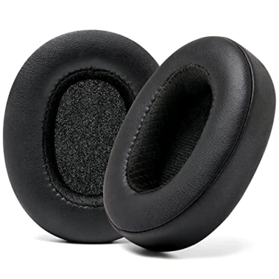Afbeelding van WC Wicked Cushions Extra Dikke Oorkussens voor Skullcandy Crusher/Evo/Hesh 3 Hoofdtelefoons &amp; Meer Verbeterde Duurzaamheid en Dikte Comfort Geluidsisolatie Zwart