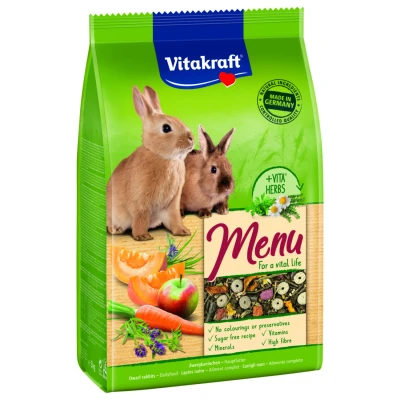Afbeelding van Vitakraft Menu Vital Dwergkonijn Konijnenvoer 5 kg