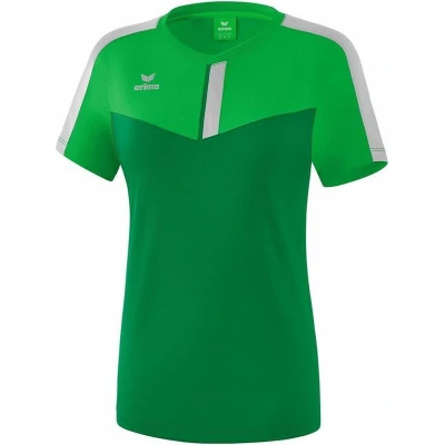 Afbeelding van Erima dames Squad T shirt (1082019), fern green/smaragd/silver grey, 40