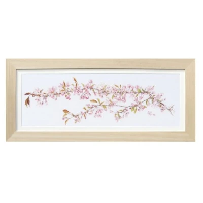 Afbeelding van Japanese Blossom Linen 36 count 481