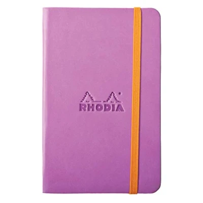 Afbeelding van Rhodia Webbie notitieboek Effen A6 Lila
