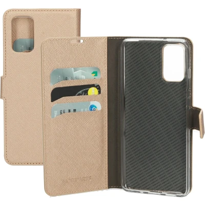 Afbeelding van Mobiparts Saffiano Wallet Case Samsung Galaxy S20 Plus 4G/5G Copper