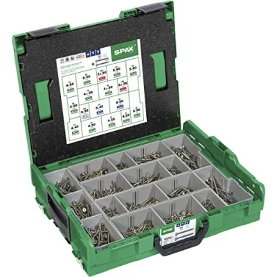 Afbeelding van SPAX 5000009165019 Combi schroeven assortiment 1 set(s)