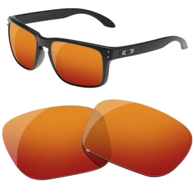 Afbeelding van HiCycle2 Gepolariseerde vervangende lenzen voor Oakley Holbrook XL Zonnebril Multi Opties, Rood, nothing