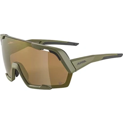 Afbeelding van Alpina Bril ROCKET BOLD QLITE fogst.olive/bronce mirr.Cat.3