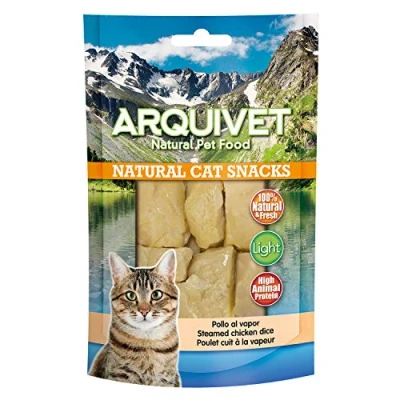Afbeelding van Arquivet, Stoomkip, natuurlijke hondensnacks, hondensnack, 50 g
