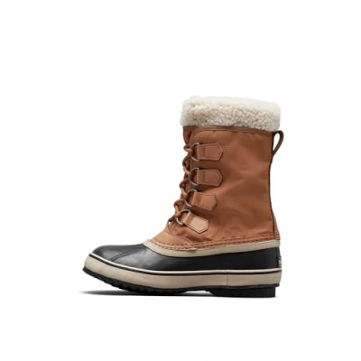 Afbeelding van Sorel Carn4Al waterdichte sneeuwlaarzen voor dames, camelbruin, 38 EU, Camel Bruin, 43 EU