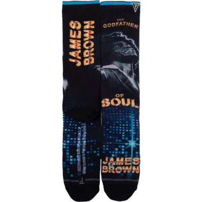 Afbeelding van James Brown The Godfather of Soul Socks (One Size) EU maat 40 46 Dye Sublimation