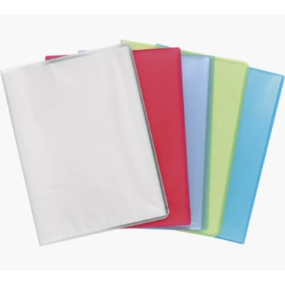 Afbeelding van Showalbum Chromaline PP met vaste rug 100 tassen A4 Assorti per 8