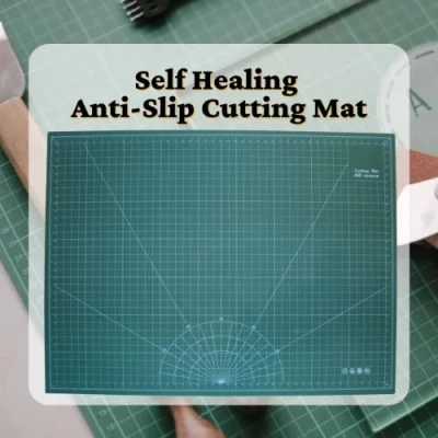 Afbeelding van Garden Mile® A0 Groene Zelf Healing Anti Slip Snijmat met Raster Lijnen voor Nauwkeurig Snijden Crafting Patchwork Quilten Art Projecten