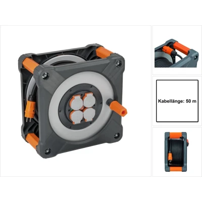 Afbeelding van Brennenstuhl kabelhaspel 50m 3g1 5 ka5 110 9201500200