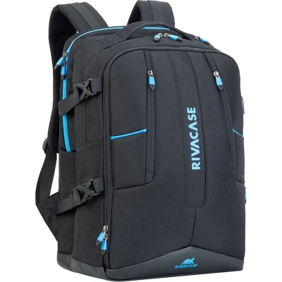 Afbeelding van RivaCase 7860 Laptop Gaming Rugzak 17.3 Inch Extra vak voor 10.1 tablet Zwart