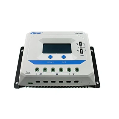 Afbeelding van EPEVER PWM laadregelaar 45A 12V/24V, solar charge controller met LCD Dispaly USB aansluiting, VS4524AU, vs4524au (45a, 12v/24v), 2502445