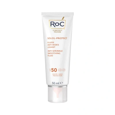 Afbeelding van Roc Soleil Protect Anti Wrinkle Smoothing Fluid Spf 50 Ml