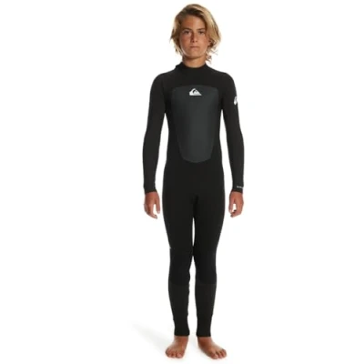 Afbeelding van 2025 Quiksilver Jongens Prologue 3/2mm Flatlock Rug Ritssluiting Wetsu