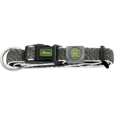 Afbeelding van Dog collar Hunter Vario Plus Threads Size XL Anthracite (45 70 cm)