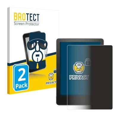 Afbeelding van BROTECT privacy screenprotector voor Amazon Kindle Paperwhite 2021 / 2023 Folie Beschermfolie Blauwlichtfilter (2 Stuks)
