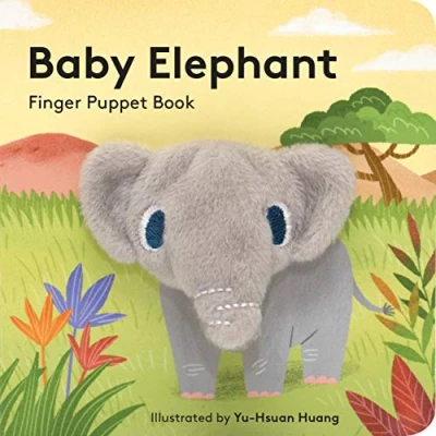Afbeelding van Baby Elephant: Finger Puppet Book: (finger Book for Toddlers and Babies, Books First Year, Animal Puppets) (Little Board Books): 3