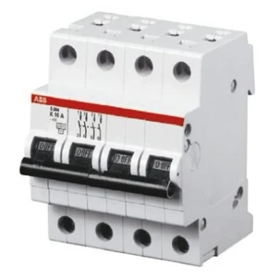 Afbeelding van ABB S204M B16 INSTAUTOMAAT 4P 16A B KAR
