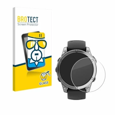 Afbeelding van BROTECT Glas Screenprotector voor Garmin Fenix E Gehard Beschermglas 9H
