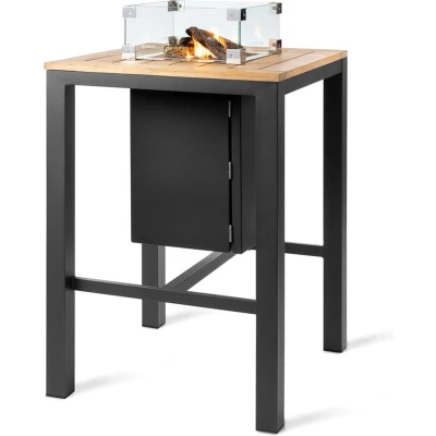 Afbeelding van Happy Cocooning Bartafel Vierkant Antraciet