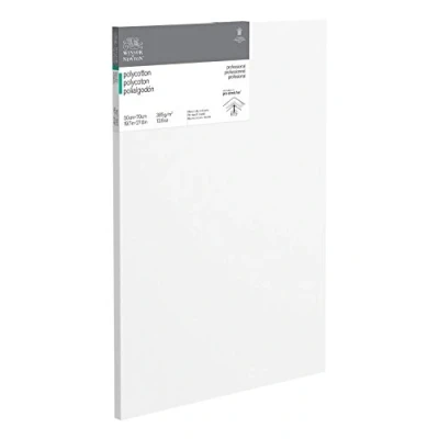 Afbeelding van Winsor &amp; Newton 6206028 Professioneel spieraam van katoenmix, 385 g/m², 3 voudig gegrond, medium korrel, ideaal voor olieverf en acrylverf, 50 x 70 cm