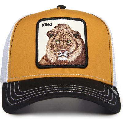 Afbeelding van Goorin Bros Trucker MV LION Pet, Heren, Maat: One Size, Yellow