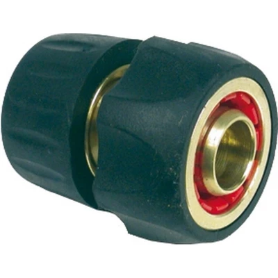 Afbeelding van Talen Tools Snelkoppeling ø 18 23 mm Met stop en slanghouder Messing Rubber