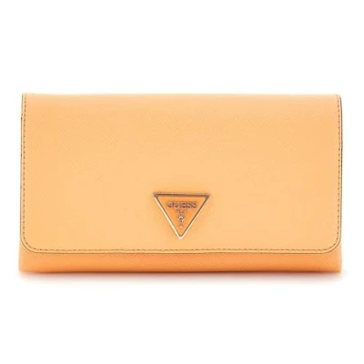 Afbeelding van GUESS Schoudertas Noelle Mini Xbody Flap Organizer Apricot Abrikoos