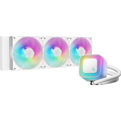 Afbeelding van DeepCool LE360 WH V2 Processor Alles in één vloeistofkoeler 12 cm Wit 1 stuk(s)
