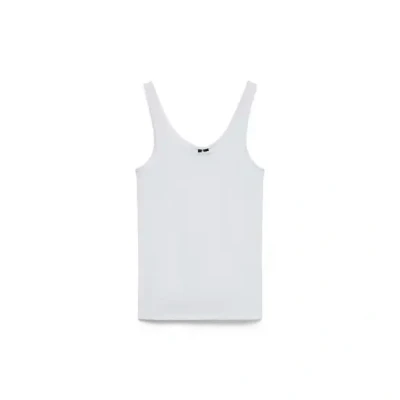 Afbeelding van VERO MODA singlet VMMAXI met katoen wit