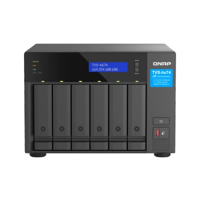 Afbeelding van QNAP TVS h674 i5 32G Intel Core processor, 32 GB RAM, PCIe Gen 4 Desktop NAS