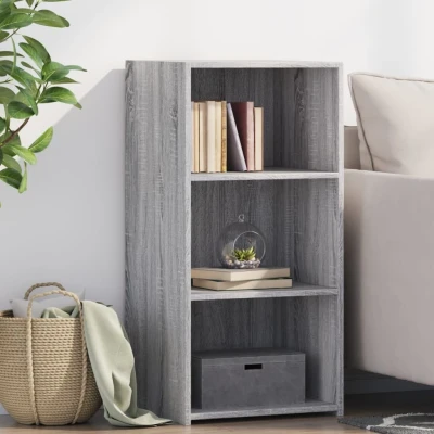 Afbeelding van Dressoir 45x41x93 cm bewerkt hout grijs sonoma eikenkleurig